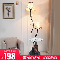 Floor lamp living room simple modern sofa tea table lamp bedroom warm bedside study vertical Nordic creative desk lamp