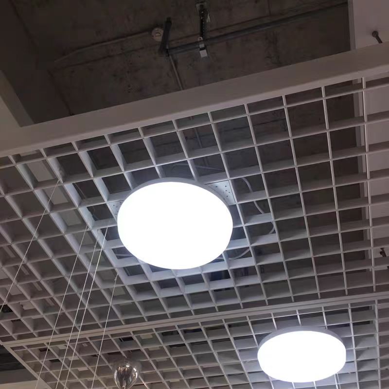 Ikea Genuine Bashi Lin Led Ceiling Lamp, Simple and Suitable for Small Apartments, Home Living Room and Bedroom Lighting, Eye-Protecting Lamps