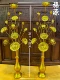 13 Банч 95 см пары золотой бутылки