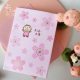 Japanese Dabao Dakouzai creative cherry blossom greeting card birthday blessing Spring Festival thank you cheering celebration card