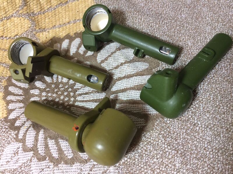 Illuminated Scope Night Vision Accessory Type 69-1 Model 82 Recoil-Free Cannon Collectible Antique Red Lampshade Night Vision