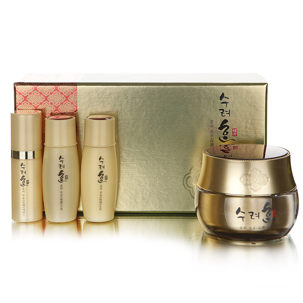 授权代理 LG蝶妆秀丽韩(秀雅韩)沁颜润泽保湿霜礼盒110ml 韩国