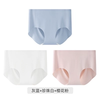 Серый синий+жемчужный белый+порошок сакура