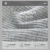 Кролик, нижнее белье, хлопковые дышащие штаны, тонкие шорты, поясная сумка, белье для коррекции формы бедер, трусы, средняя посадка, с акцентом на бедрах