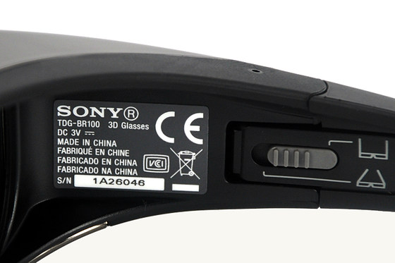 SONY 소니 오리지널 정품 셔터형 3D 안경 TDG-BR100 NX/HX/EX/LX 및 기타 시리즈 포함