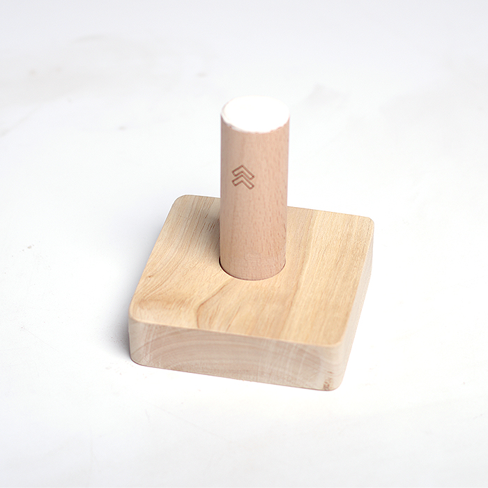 Lacquerware Japanese style Muti large lacquered auxiliary shade room tool Handheld grip painted wood handle with base