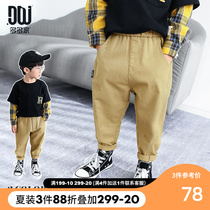 More than one boy pants 2022 Fall New products Childrens trousers CUHK Scout 100 hitch splitting card Its casual pants