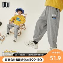 More than one child clothing boy pants spring summer children sports pants casual wear pants CUHK Scout 2022 new bunches pants