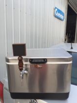 Portable stainless steel insulated wine box jockey box outdoor camping party beer case