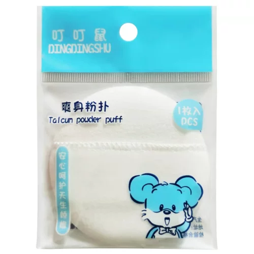 Детская освежающая присыпка, спонж, хлопковые мягкие комфортные перчатки для новорожденных