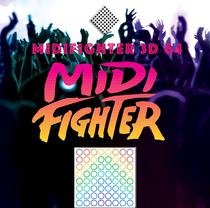 djtt Midifighter Twister 3D x 64 pad launchpad Arcade New