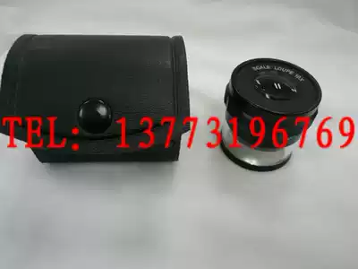 1002-10X SCALE LOUPE 10 times cylindrical band SCALE measuring magnifier angle adjustable focal length