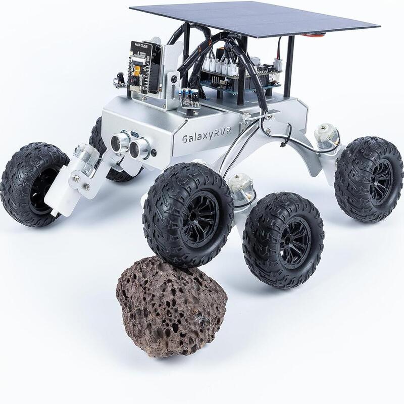Galaxyrvr Is Compatible with Arduino Uno R3 Mars Rover Camera Scratch Programming Open-Source Robot