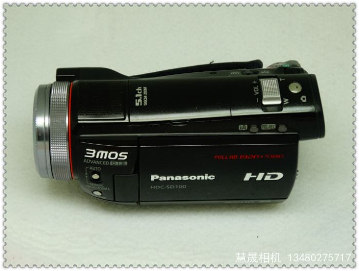 Panasonic / Panasonic HDC-SD100 phổ biến máy ảnh kỹ thuật số chuyên nghiệp nhà cưới HD DV Hot - Máy quay video kỹ thuật số may quay sony