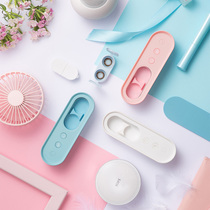 High-value soft contact lens cleaner fashion portable automatic cleaning glasses storage box cosmetic pupil cleaning machine