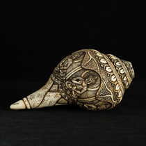 Tibetan Pyramid Old Pharaoh Macu Pure Handmade Reliefs Five Fangfang Buddhas Right-hand Screw Process dedicated to the Pendulum Collection