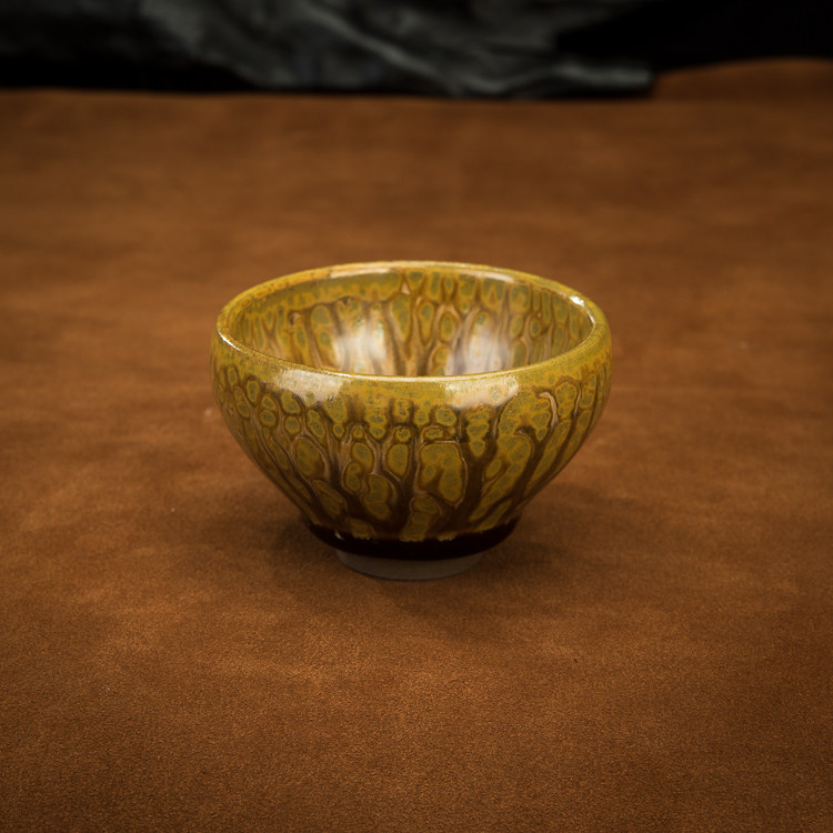 Tea Culture Collection Kin Kiln Blue's pure handmade Jonglin Tree Demona Jade Blue Cup to build a boutique tea cup master's cup