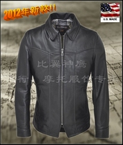 Schott NYC Chinese generation-originated motorcycle leather chucker of the Icelandic calfskin self-cultivation version of #662