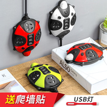 Multi-purpose USB socket plug cute plug board with line Multi-function household electric power plug long-term wiring board drag line board