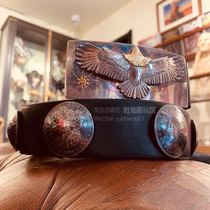 GOROS Goro Takahashi Special note Big eagle belt gives eyes full of silver coins goros