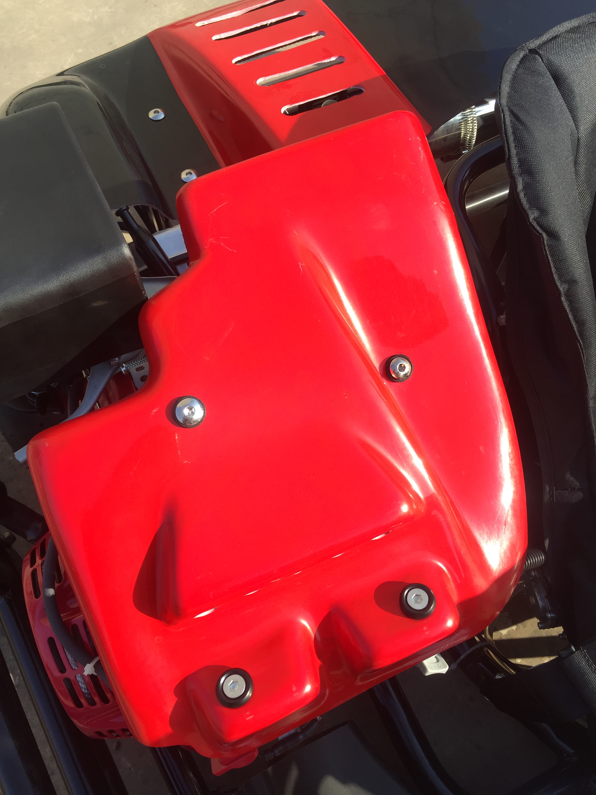 Factory direct sales Kart accessories Engine cover Anti-scalding cover Protective cover