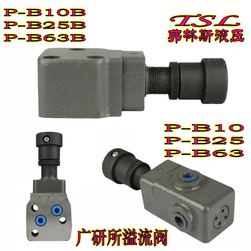IAS OVERFLOW VALVE P-B10 P-B10 P-B25 P-B25 P-B63 P-B10B P-B25B P-B63B P-B63B P-B63B P-B63B