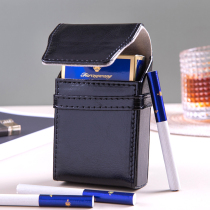 Mens Leather Cigarette Case Wearing Strap Smoke Whole Bag 20 Fitted Cortex Soft Purse Protective Shell Flip Portable Containing Creativity