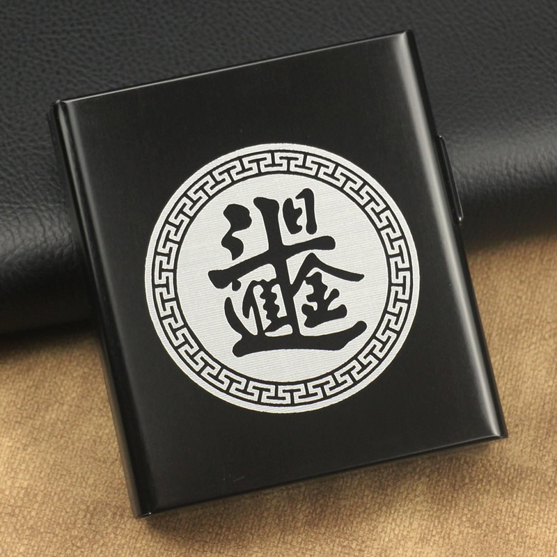 Smoking Box 20 Loaded Men's Thick Smoke Clips Aluminum Alloy PROTECTIVE CREATIVE THIN PRESSURE RESISTANT PORTABLE MOISTURE RESISTANT PERSONALITY LETTERING