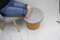 Foot soaking insulation bucket heating thermostat foot wash basin insulation cover thick insulation cover soaking feet to moisture detoxification slimming
