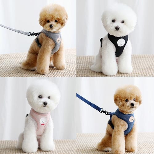 Pooch Supplies Great All Teddy Traction Rope Summer Vest Type Small Body Canine Mini Biumami Breast Cuddling Bag Chain