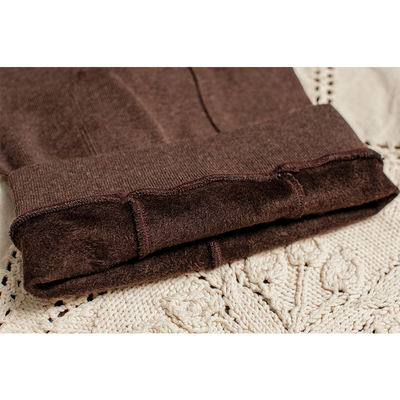 top ulara Retro Sentiment, retro from the Republic of China era, autumn and winter fleece baby fleece tights that don't drop the crotch