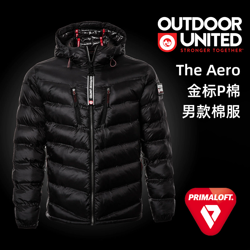 Outdoor United men's gold standard P cotton cotton clothing outdoor warm outdoor winter Primaloft Gold-Taobao