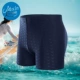 Bionic Shark Leather Flat-Angle 5801 Swim Trunks-Tibetan Qing
