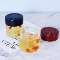 Birds nest bottle split birds nest cup high temperature resistant glass sealed can household yogurt honey bottle fresh and portable