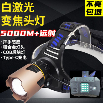 Strong ultra-bright zoom long-beam headlight