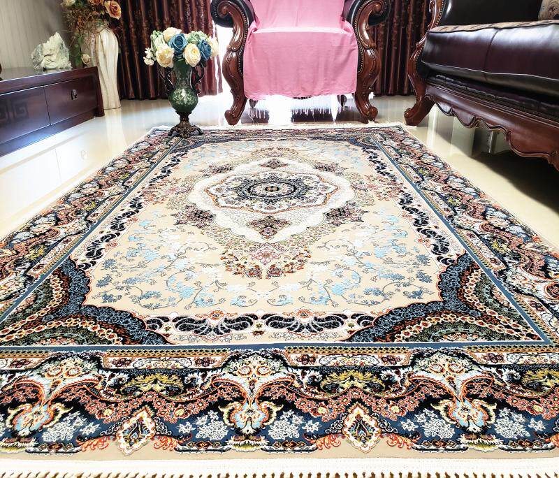 Imported Persian Rug Living Room Bedroom Dining Room Villa Sofa Rectangular Light Lavish Style American Carpets