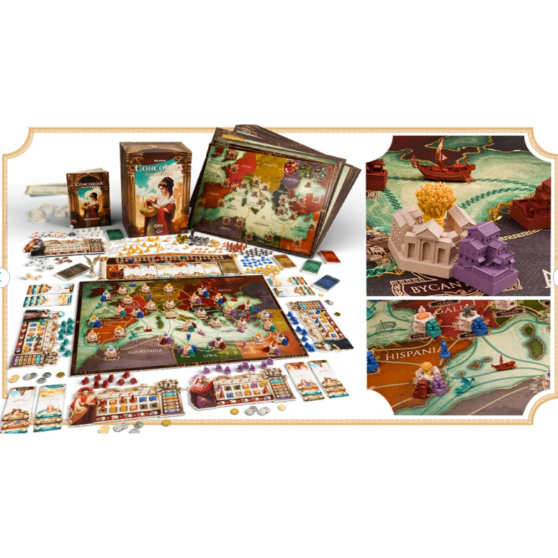 【Taobao Board Games】Concordia Special Collector's Edition English Version Sf Express Cash on Delivery July 27Th 【Taobao Board Games】Concordia Special Collector's Edition English Version Sf Express Cash on Delivery July 27Th