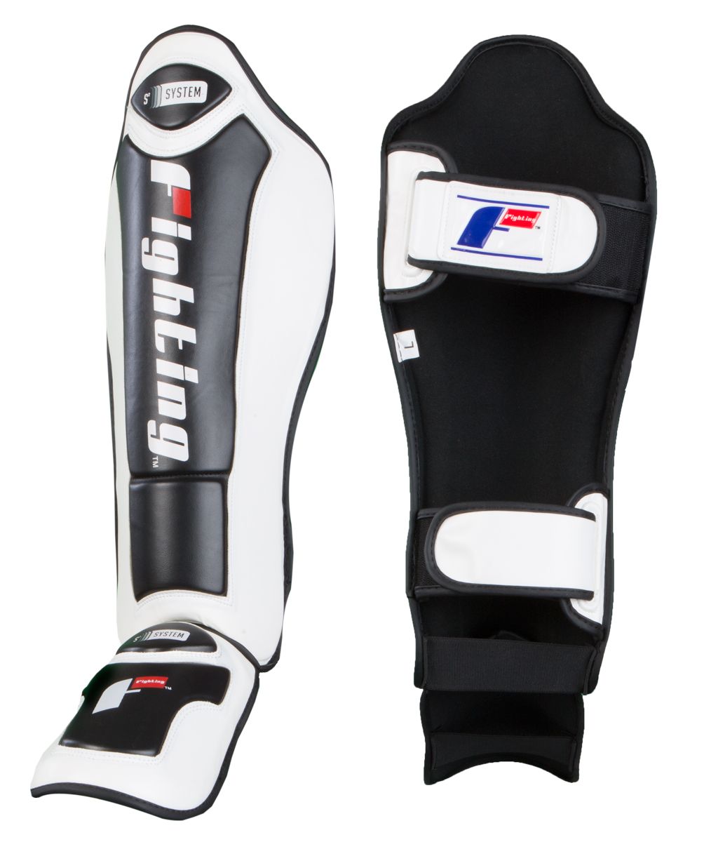 TITLE Elite Elite Pro Series Leg Protector with Instep Muay Thai Fighting Leg Protector