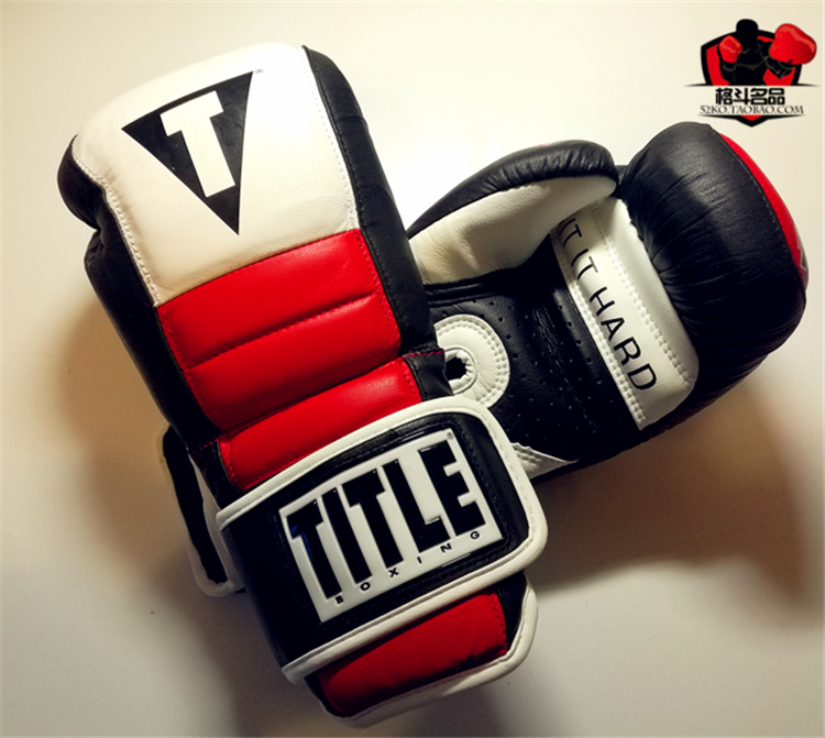 TITALE Gel Shock Series Genuine Leather Boxing Loose Thai Boxing Gloves