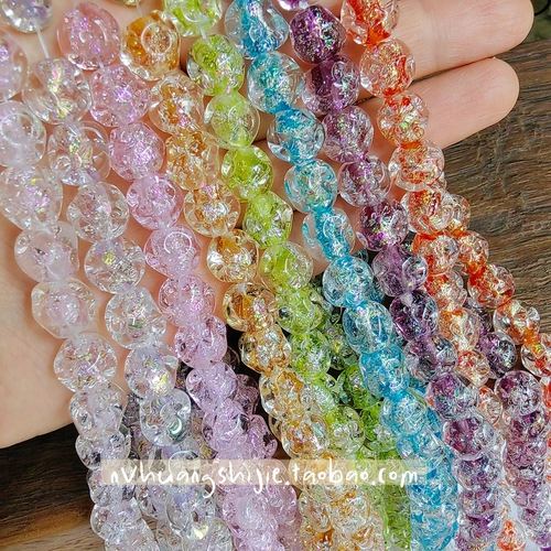 Браслет ручной работы, ожерелье, бусины, 10mm, DIY