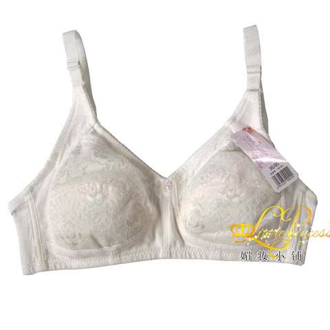 Đặc biệt cung cấp đầy đủ mỏng C cup cotton kích thước lớn điều chỉnh áo ngực mà không vành thoải mái đồ lót nữ trung niên áo ngực áo bra bản to
