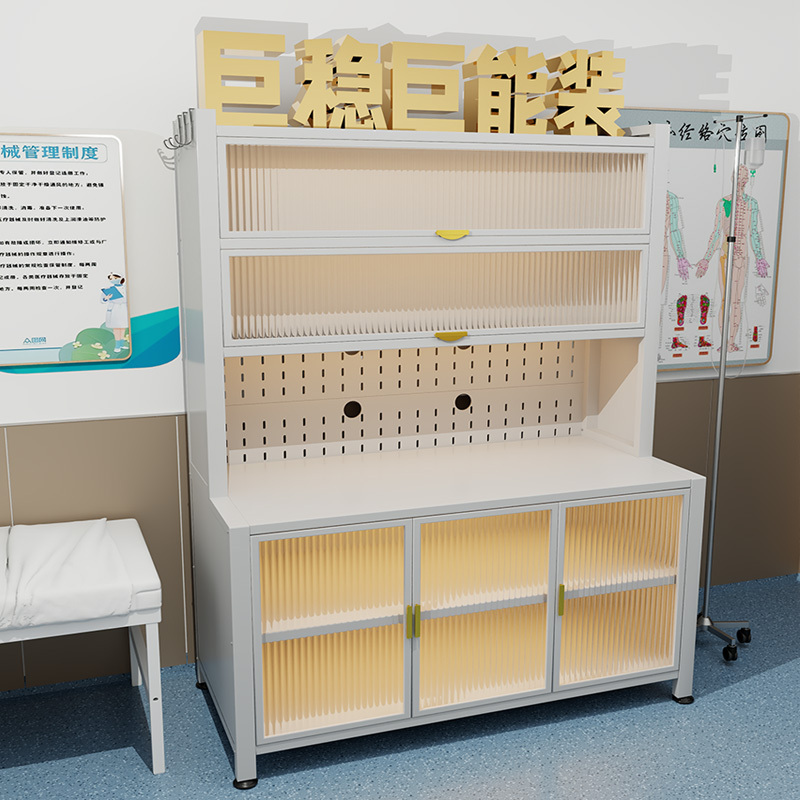 Steel Medicine Cabinet, Hospital Dispensing Cabinet, Clinic Medical Cabinet, Medical Room Medicine Treatment Room Dressing Change Storage Cabinet