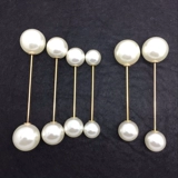 Брошь, кардиган, булавка, накидка, 1 пары, простой и элегантный дизайн, в корейском стиле