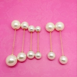 Брошь, кардиган, булавка, накидка, 1 пары, простой и элегантный дизайн, в корейском стиле