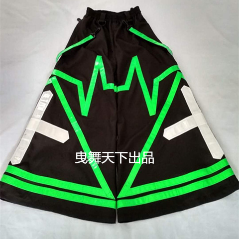 Kagneen Original Ghost Dance Pants Double Thick Cross Flared Pants Aus Style Death God Pants Reflective曳舞 (Yuewu) Free Shipping Kagneen Original Ghost Dance Pants Double Thick Cross Flared Pants Aus Style Death God Pants Reflective曳舞 (Yuewu) Free Shipping