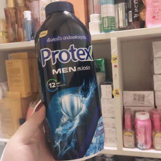 Thailand's native protex cooling men's talcum powder 280ml cool and refreshing anti-perspirant cologne
