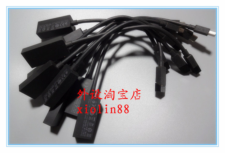 Microsoft Surface original dress MiniDP turned HDMI high-definition adapter line thunder and lightning turn HDMI line