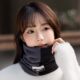 Women's Neck Warmer for Autumn and Winter Cycling, Windproof and Cold-Resistant, Thickened Scarf, Men's Fleece-Lined Warm Double-Layered Neck Gaiter