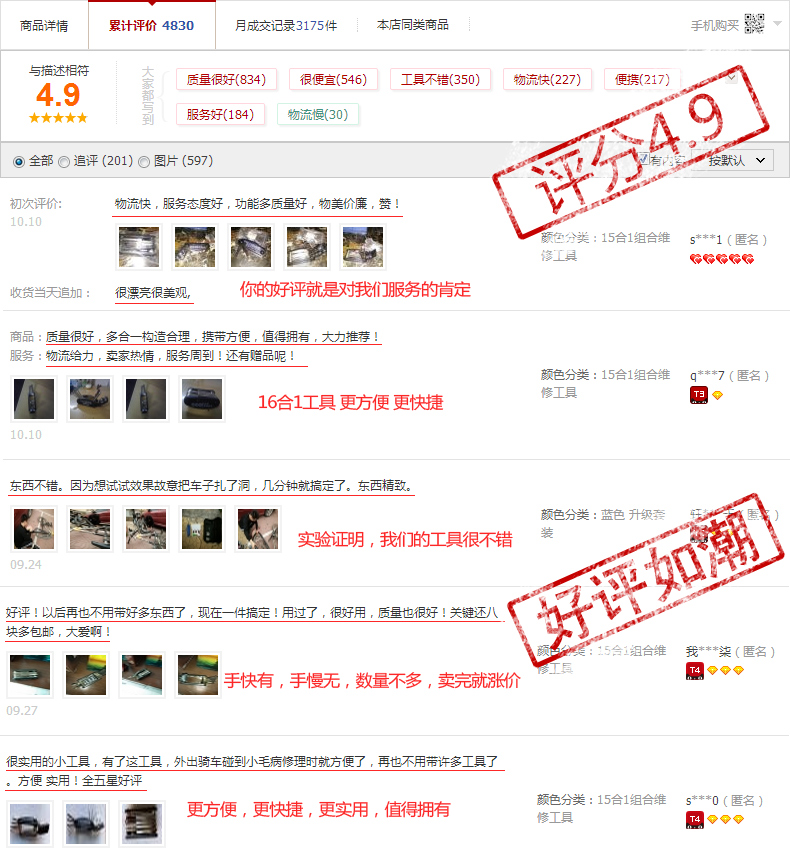 Outils pour vélo SAHOO - Ref 2279683 Image 5