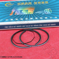Jinan light riding Mulan 50 piston ring TB50 piston ring New continent dream elf Roman holiday piston ring